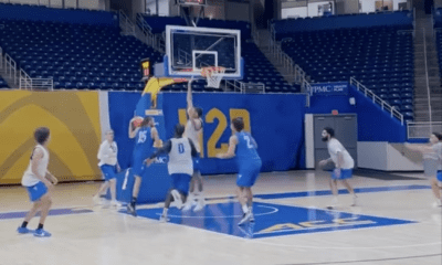 On Sunday, Pitt basketball posted a video to social media of a three pointer coming off an elite pass from Jaland Lowe.